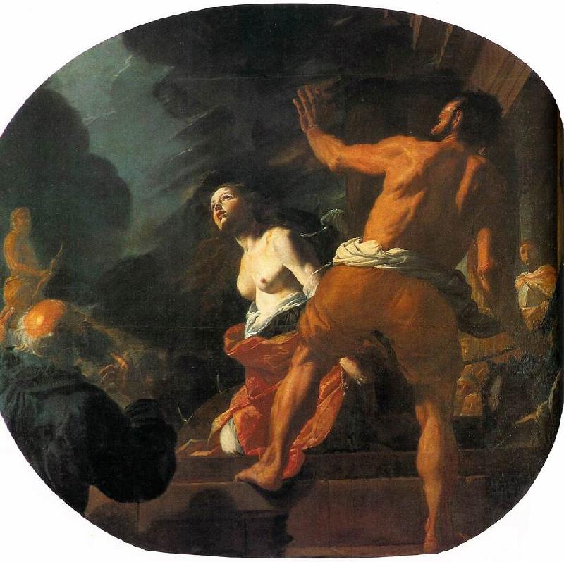 PRETI, Mattia Beheading of St. Catherine ag